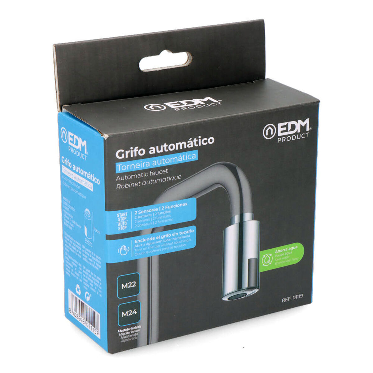 Rubinetto EDM 01119 Automatico Batteria